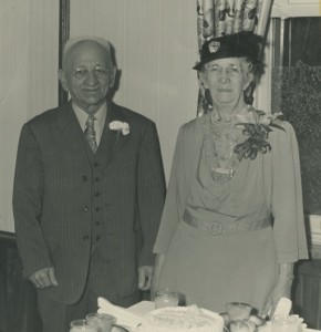 50th anniv-Chas Wenzinger & Martha Elizabeth Noll Wenzinger 1950